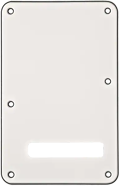 Fender Backplate Stratocaster® White (W/B/W) 3-Ply